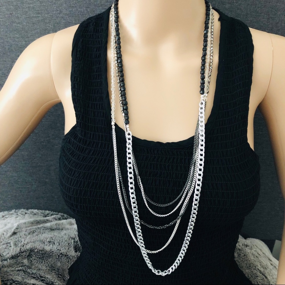 NWOT NRT Long Stranded Necklace